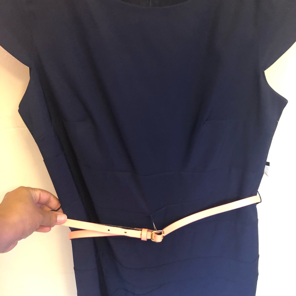 B- Works Navy Dress - Picture 3 of 8